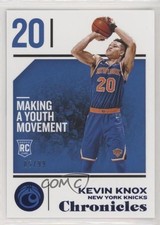 2018-19 Panini Chronicles Blue 5/99 Kevin Knox #58 8k4