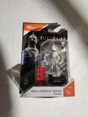 Mega Construx Futurama Bender Figure New Opened