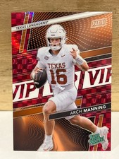 2026 Panini National VIP Arch Manning Rated Prospect # 02/25 Texas SSP RP-AM