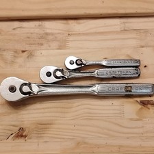Vintage Craftsman Usa -v- Series Ratchet Set 14 38 12