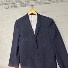 Brooks Brothers Explorer Regent Fit Navy Blue Wool Blend Blazer Jacket 42R