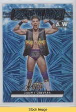 2024 Upper Deck AEW All Elite Wrestling Dazzlers Blue Sammy Guevara READ d9r