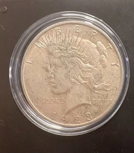 🔥1923 Peace Dollar 90% Silver CoinSnap analysis is Fine to AU🔥