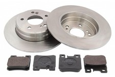 Bremsensatz Scheibenbremse MAPCO 47806 für MERCEDES KLASSE S124 A124 W124 C124