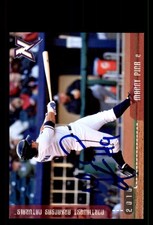 Signed Baseball Card Auto Manny Pina 2010 Northwest Arkansas Naturals