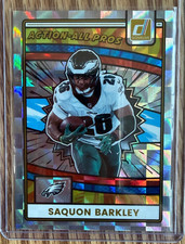 2025 PANINI DONRUSS FOOTBALL ACTION ALL PROS #AAP-SBA SAQUON BARKLEY PC2