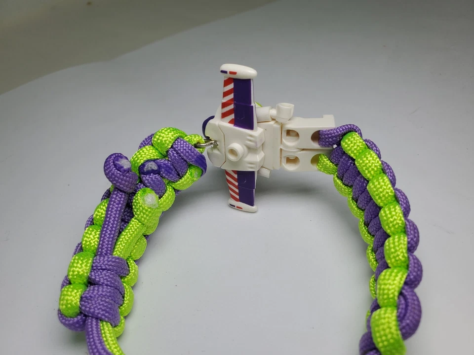 Pulsera Buzz Lightyear Bloques de Construcción Juguetes Figuras de Acción Pulsera Paracord Foto 4 de 4