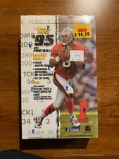 1995 Topps NFL Football Series 1 Sealed Hobby Exclusive Box - 36 Packs