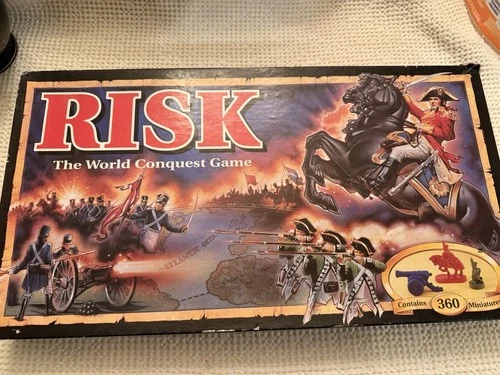 Risk The World Conquest Game 1993 Parker Brothers Complete Vintage Board Game
