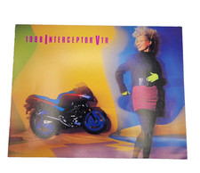 1988 HONDA INTERCEPTOR VTR ORIGINAL DEALER SALES BROCHURE VTR250