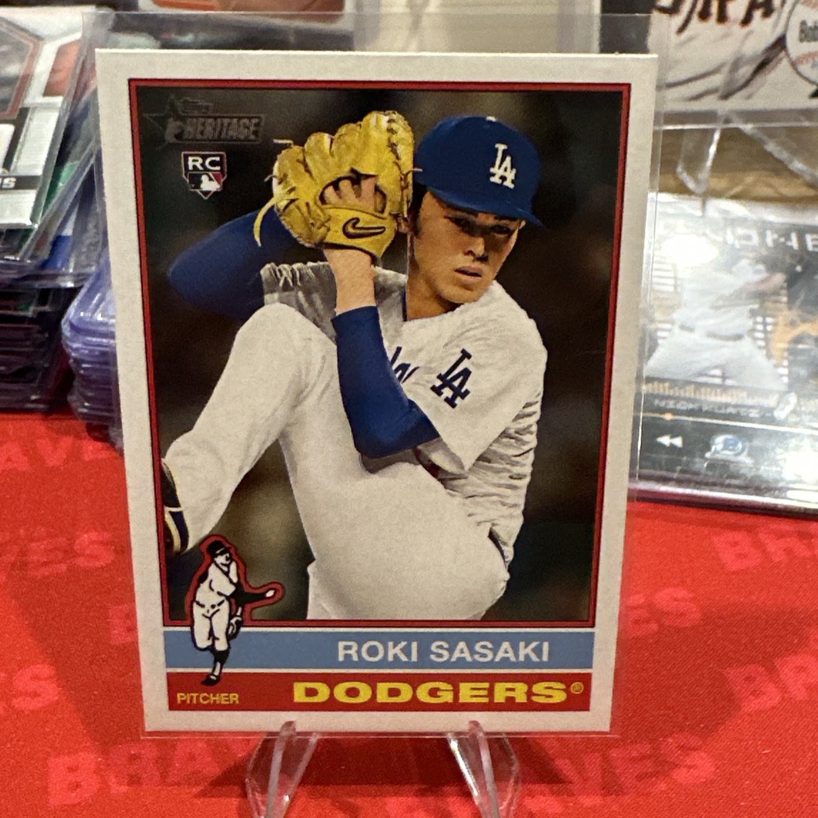 2025 Topps Heritage - Roki Sasaki #224 (RC)