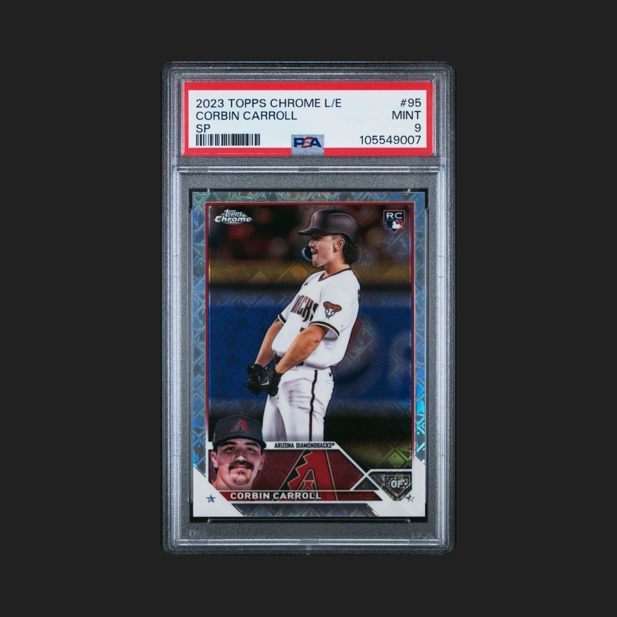 2023 Topps Chrome Logofractor Edition - Image Variation Corbin Carroll #95 (RC)