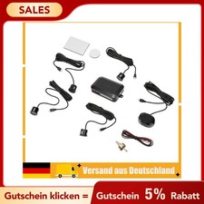 Einparkhilfe 4-Sensoren hinten Parkhilfe Nachrüsten Rückfahrwarner Auto PDC