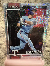2026 Topps Series 1 Celebrations Confetti Foil  Corey Seager #96 Texas Rangers