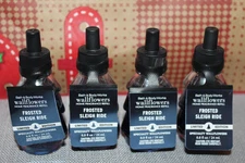 Bath & Body Works~*FROSTED SLEIGH RIDE*~Wallflowers PlugIn Refill Bulbs Lot of 4