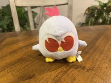 Angry Birds Hatchlings Plush 6  Stuffed Toy Factory Bluish with Red Eyes