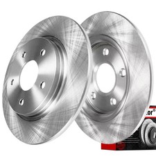 Rear Drilled Brake Rotors Kit For 2012 2013 2014 2015 2016 2017 Toyota Camry