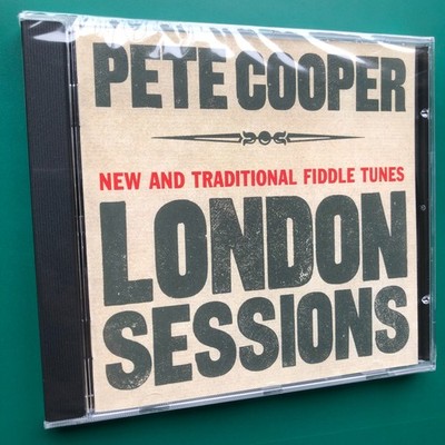 Pete Cooper LONDON SESSIONS New And Traditional Fiddle Tunes Folk CD RARE SEALED