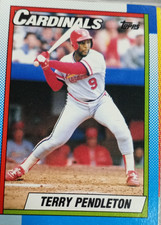 Terry Pendleton #725 -1990 Topps Baseball St. Louis Cardinals I0-2