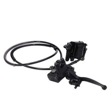 Hoypeyfiy Rear Hand Hydraulic Disc Brake Master Cylinder Caliper Black