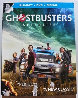 Ghostbusters: Afterlife (Blu-ray, 2021) Legacy Sequel - Paul Rudd - w/ Slipcover
