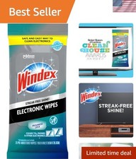 Resealable Pack of 25 Pre-Moistened Wipes - Perfect for Electronics Cleaning
