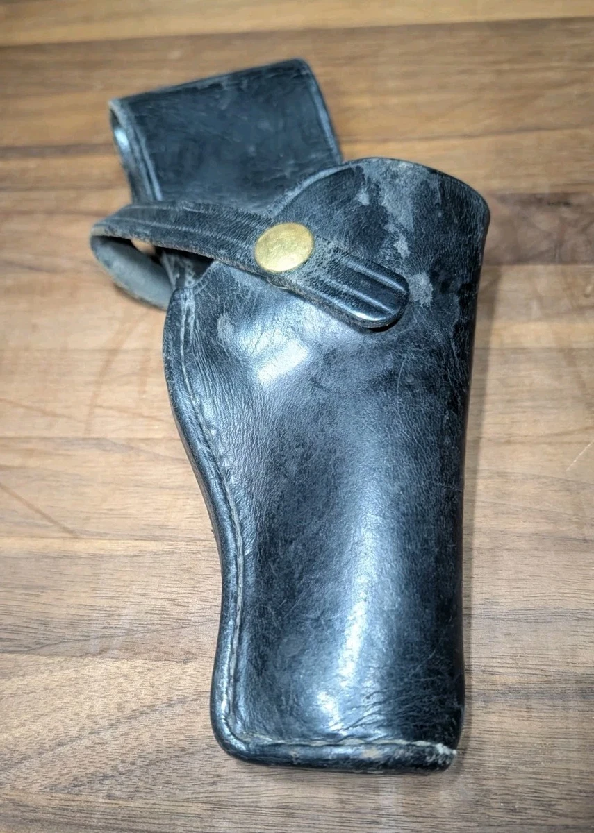 Don Hume H216 No. 1 4” Right Hand Black Leather Holster | eBay
