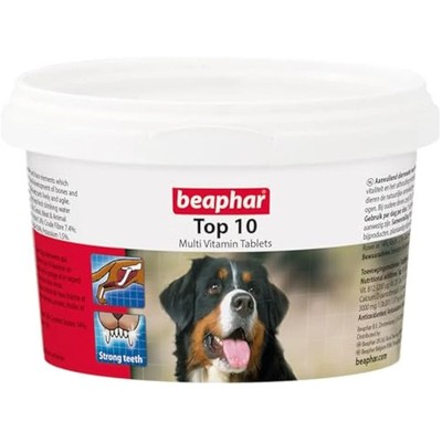 Beaphar Top 10 Vitamintabletten für Hunde, 180 Stück