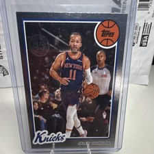 Topps 2025-26 1980-81 Basketball Jalen Brunson Knicks 45th Anniversary #80BK-95