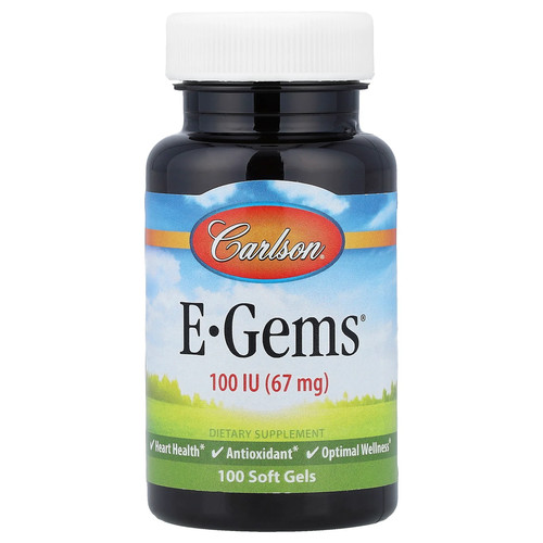 E-Gems®, 67 mg (100 IU), 100 Soft Gels