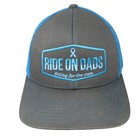Ride On Dads Riding For The Cure Trucker Hat Multicolor OS Mesh Pacific Headwear