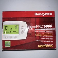 Honeywell Focus Pro 6000 Programmable 5-1-1 T...