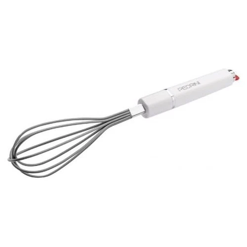 Set 2 Fruste A Spirale In Acciaio Inox Da 20 Cm - Per Salse, Uova E Impasti, Argento - 3