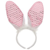 Haarreif Hase Bunny Ohren Hasenohren Tierohren Kaninchen Karneval Fasching