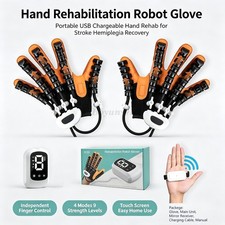 Left Right Robot Rehabilitation Gloves, for Finger and Hand Function Recovery