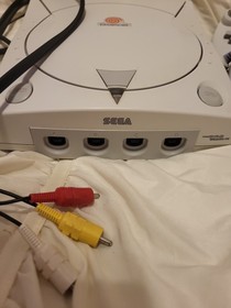 SEGA Dreamcast HKT-3020 Console W/ 2 OEM Controllers + Power Cord TESTED WORKING