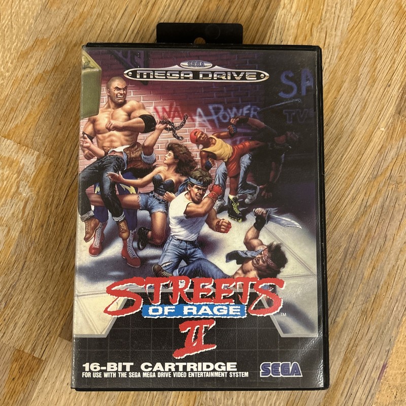 SEGA MEGA DRIVE - Street Of Rage II - TESTED -