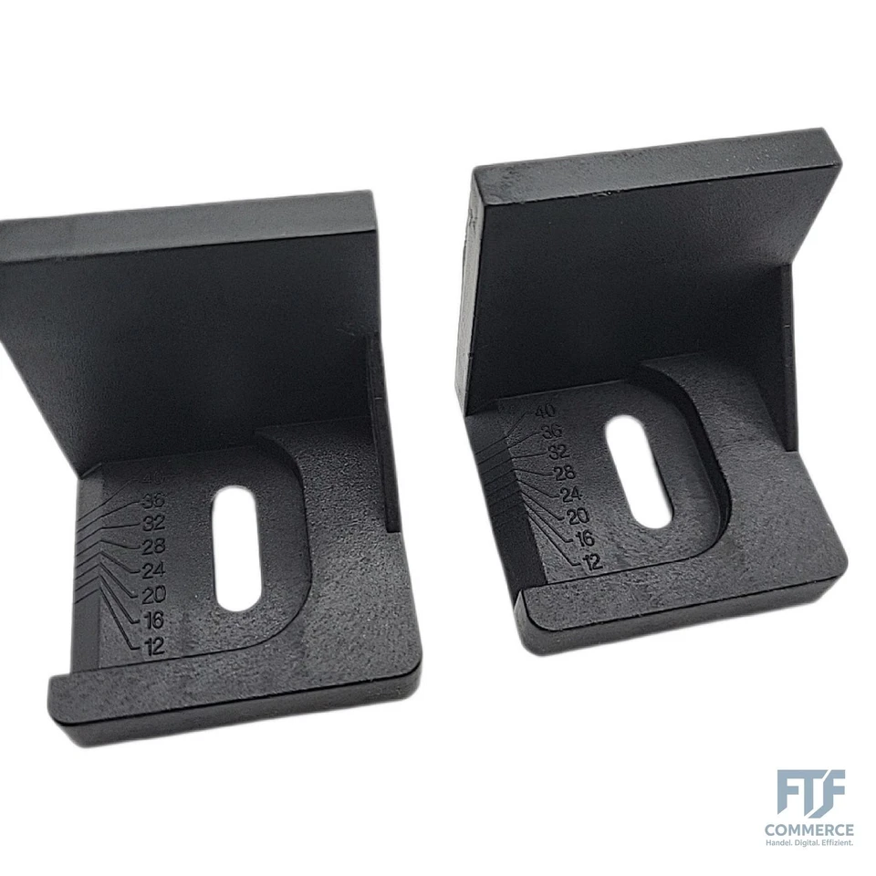 wolfcraft Dübelleiste 4650000 – Präzise Bohrschablone - nur mit Winkelanschlag - Bild 3 von 4