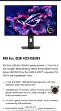 ASUS ROG Strix OLED 27" 1440P Gaming Monitor (XG27AQDMESZ) - QHD, QD-OLED, 240Hz
