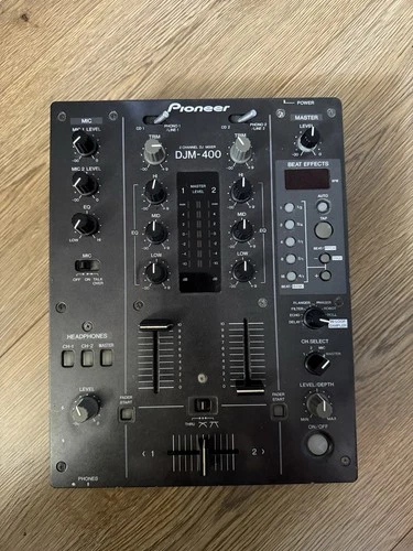 Pioneer DJM 400 2-Channel Professional DJ Mixer (fully working)