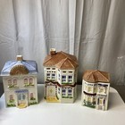 Avon Set Of 3 Victorian Canisters New In Box