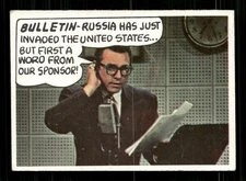 1968 R&M Laugh-In #7 Bulletin - Russia has just invaded the US.(CREASE)