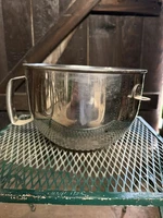 KitchenAid 6 Quart Stainless Steel Mixer Bowl Bowl-Lift Stand Mixer Made Korea
