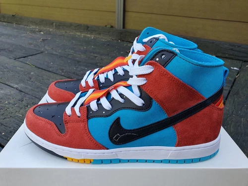 Nike SB Dunk High Decon QS Di'orr Greenwood UK 9,5 EUR 44,5 US 10,5 FQ1775 400