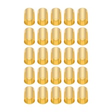 25PCS Hose Ferrules Brass Fitting 0.573in ID Repair Ferrules For Air Hose