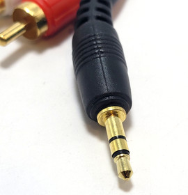 Sega Genesis 1 Stereo Speaker Cable for Headphone Jack for Full Stereo 10 Feet!