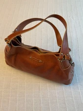 Cole Haan Shoulder Bucket Village Purse, Amber