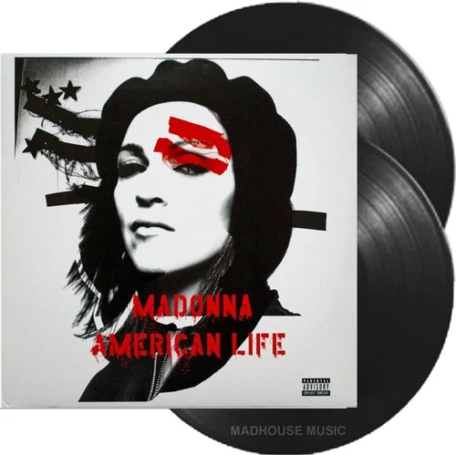 MADONNA LP x 2 American Life DOUBLE VINYL ALBUM 2003 New and SEALED