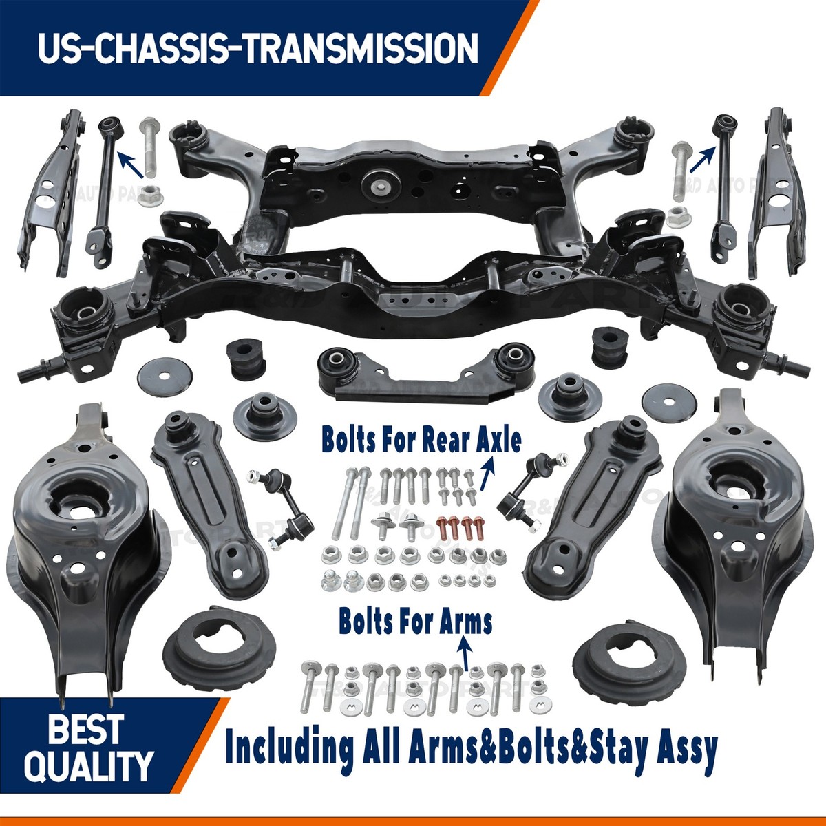 NEW REAR CROSSMEMBER SUSPENSION SUBFRAME FITS 2003-2007 NISSAN