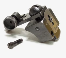vtg LYMAN 57 SME StaySet REAR Peep SIGHT • Mauser, Springfield 03, Enfield rifle